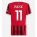 AC Milan Christian Pulisic #11 Hjemmedrakt Dame 2024-25 Korte ermer